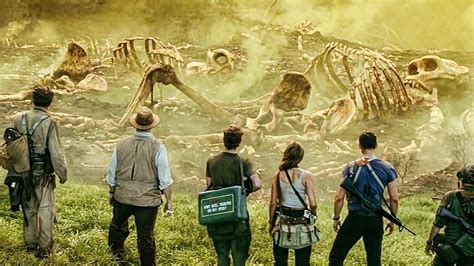 Graveyard Of Kongs Parents Scene Kong Skull Island 2017 Movie