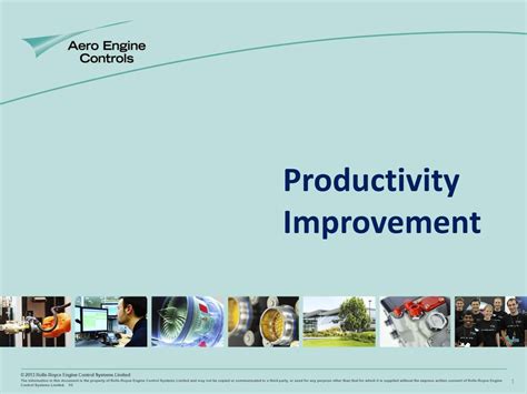 Productivity Improvement Ppt Download