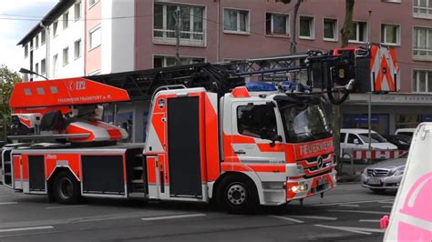 ELW B Dienst HLF DLK GW Höhenrettung BF Frankfurt am Main Feuer