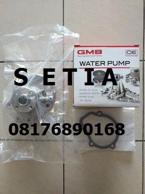 Jual WATER PUMP MERK GMB UNTUK TYT COROLLA TWIN CAM AE 92 COROLLA ALL