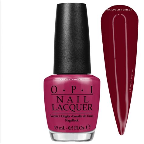 OPI Miami Beet? Nail Polish (NL B78) 15ml | Nail Polish Direct