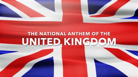 British National Anthem God Save The Queen With Lyrics YouTube