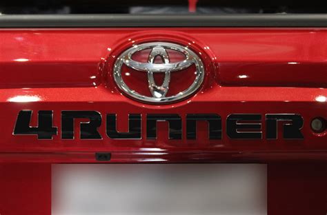 Toyota 4Runner (2010-2017) Custom Vinyl Emblem Decal Kit – Factory Crafts