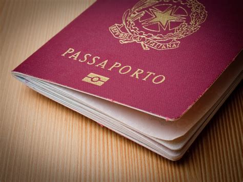 Emiss O De Passaporte Italiano Informa Es Marli Deon Sette