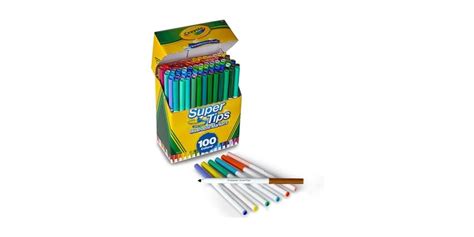 Crayola 100 Count Super Tips Marker Set