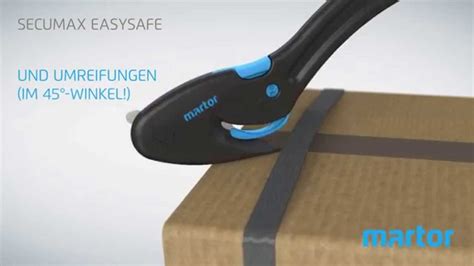 Sicherheitsmesser Martor Secumax Easysafe Produktvideo D Youtube