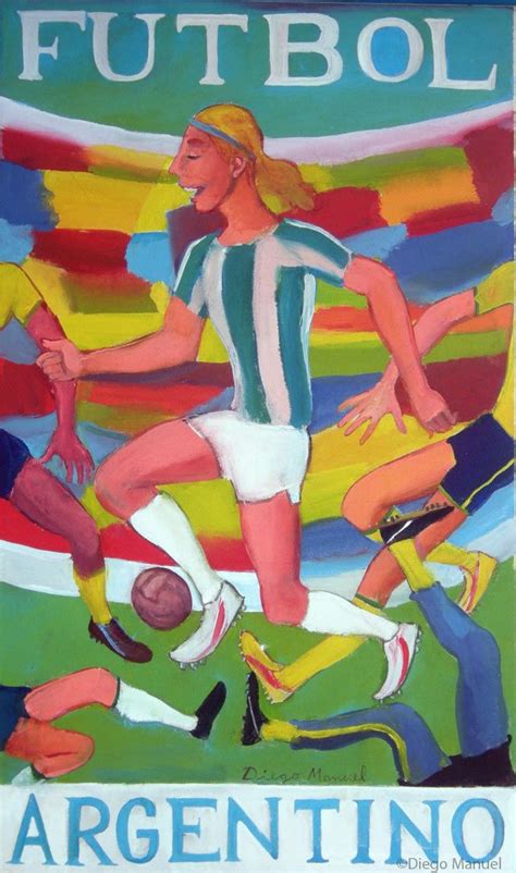 Fútbol Argentino acrylic on canvas 39 x 65 cm 2013 pinturas de