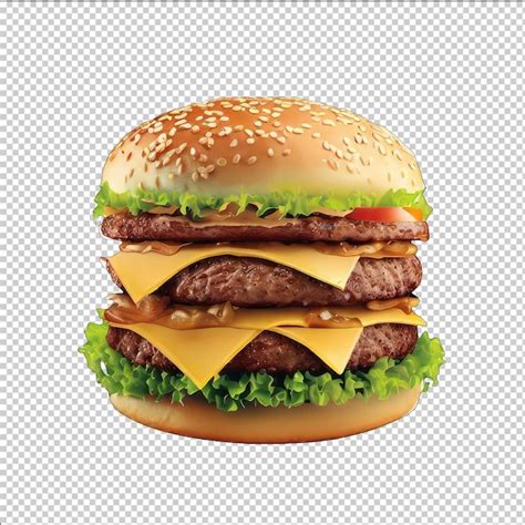Premium PSD | Juicy burger patty graphic