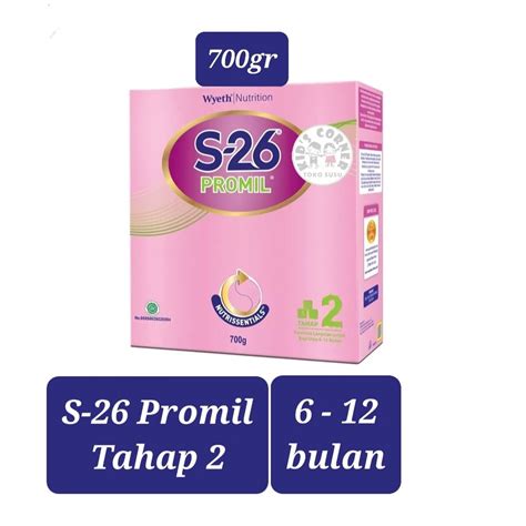 Jual S 26 PROMIL Tahap 2 Susu Formula Box 700gr WYETH Shopee Indonesia