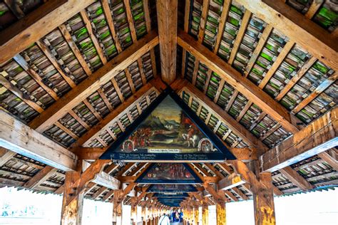 Interior Of The Chapel Bridge Kapellbr Cke In Lucerne Sw Flickr