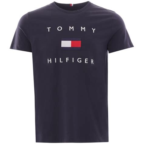 Tommy Hilfiger Tommy Flag T Shirt Desert Sky 14313 Dw5