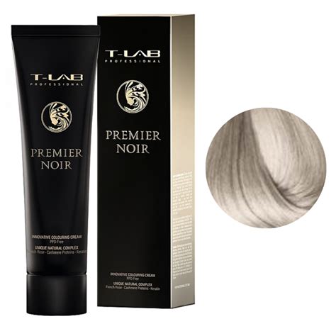 Крем фарба для волосся T Lab Premier Noir Colouring Cream 901 Ash Super Blonde 100 мл купити