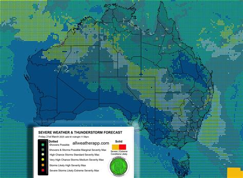 The Weather - Read the Severe Weather & Thunderstorm Forecast Chart for