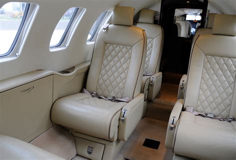 Small Private Jet Interior - Returnjet Limited