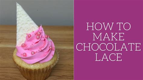 How To Make Chocolate Lace Youtube