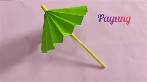 Cara Membuat Origami Payung Yang Bisa Dibuka Tutup YouTube