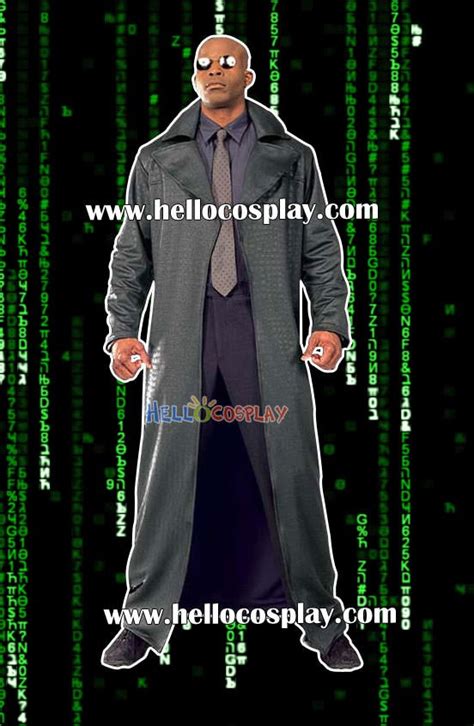 The Matrix Morpheus Adults Cosplay Costume