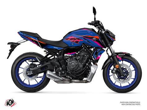 Graphic Kit Street Bike Yamaha MT 07 Kutvek Kit Graphik