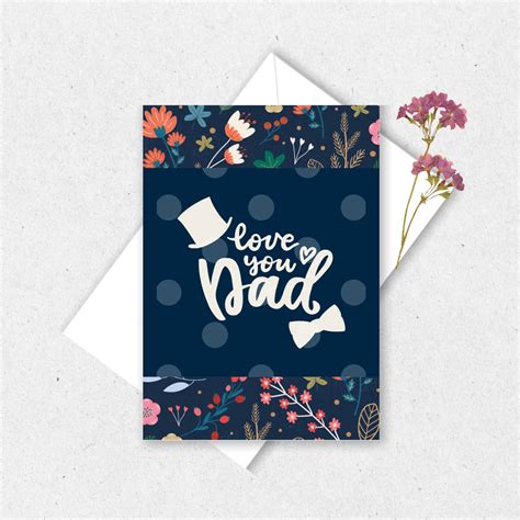 Zinger Love You Dad Flat Card Pack Of 3 Bags Wallets And Luggage