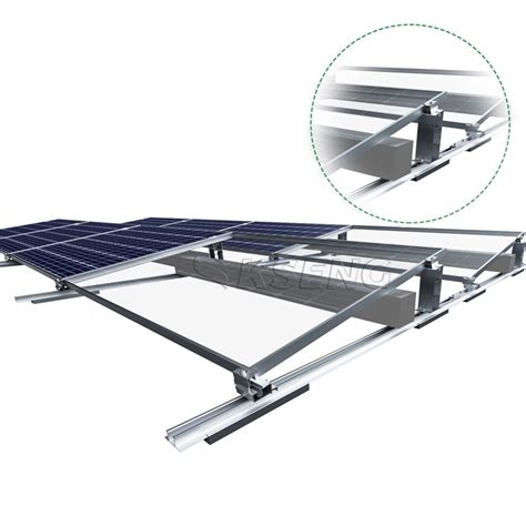 Wholesale Solar Panels Flat Roof Mounting System Home Ballast Bracket