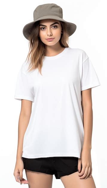 Premium AI Image | a white t - shirt with a v neck