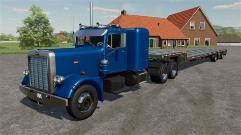 Fs Peterbilt Reitnouer Drop Miser Farming Simulator Mods