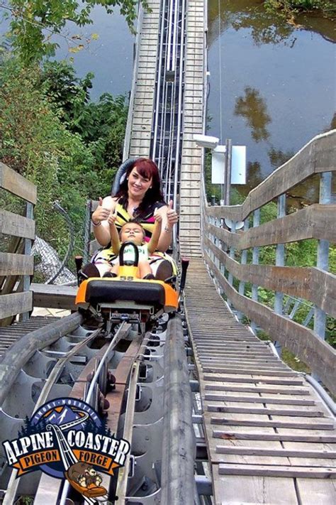 Ride The Smoky Mountain Alpine Coaster In Pigeon Forge Tn The