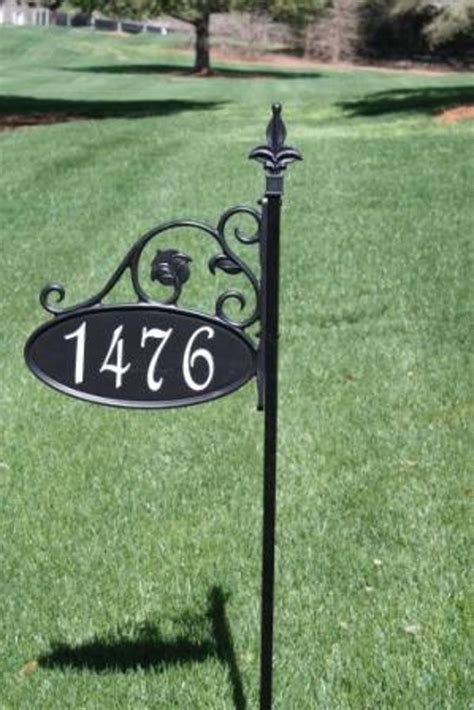 Park Place Reflective Address Sign By Addressamerica On Etsy