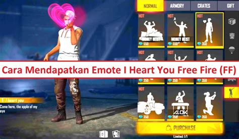 Cara Mendapatkan Emote Free Fire Cara Pasang Dan Menggunakan Emote Di