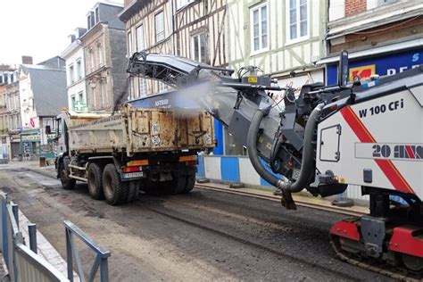 A Bernay La Voirie Refaite Rue Thiers Lors D Un Chantier Rondement Men