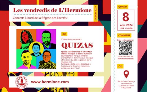 Concert du groupe Quizas à bord de l Hermione en BAYONNE 64 Eventos