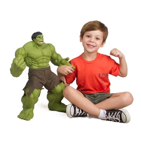 Boneco Hulk Verde Premium Gigante Cm Mimo R Em Mercado Livre