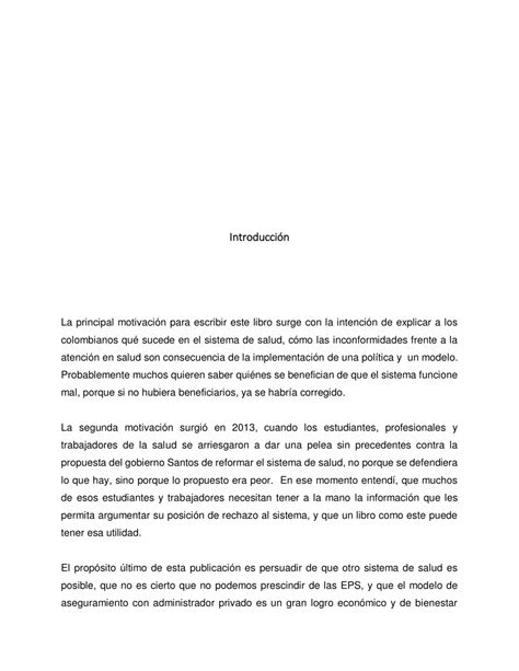 PDF La Salud En Colombia Pasado Presente Y Futuro De Un Sistema En