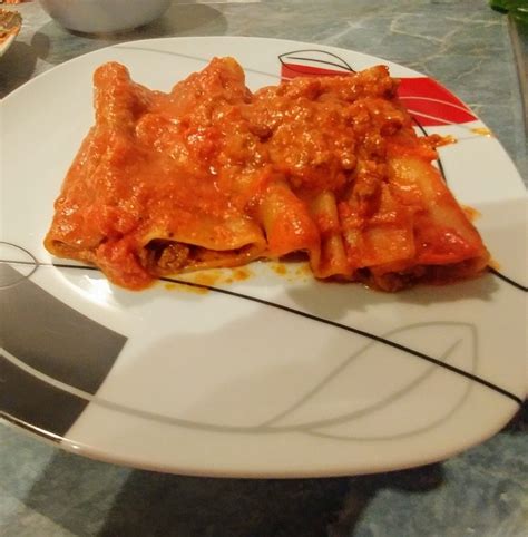 Cannelloni Mit Tomaten Hackfleisch F Llung Von Sonja Chefkoch De