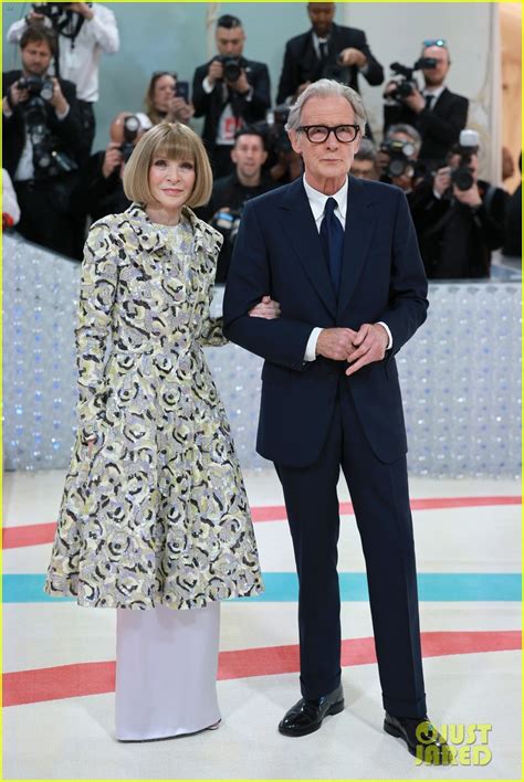 Anna Wintour & Bill Nighy Make Red Carpet Debut at Met Gala 2023 After ...