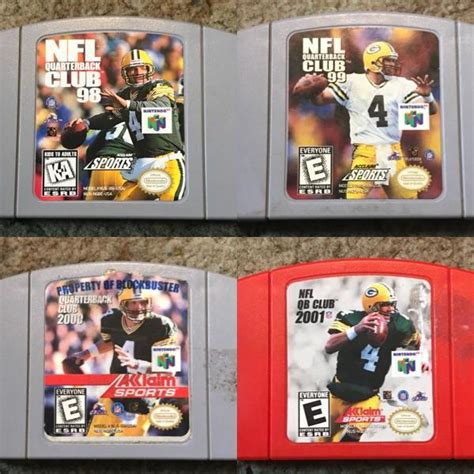 Completed My Nfl Quarterback Club Series For N64 Na Rgamecollecting