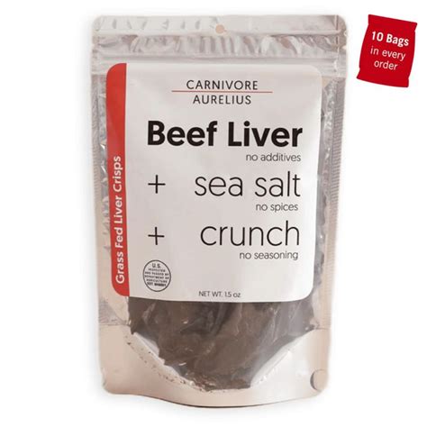 Beef Liver Crisps - Carnivore Aurelius Ibs Diet, Liver Diet, Beef Liver, Herb Life, Clean ...