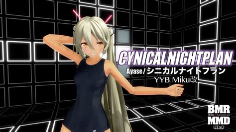 MMD CYNICAL NIGHT PLAN シニカルナイトプラン Ayase feat YYB式Miku改 YouTube