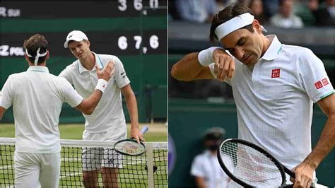 Roger Federer calls the defeat to Hubert Hurkacz in the Wimbledon ...