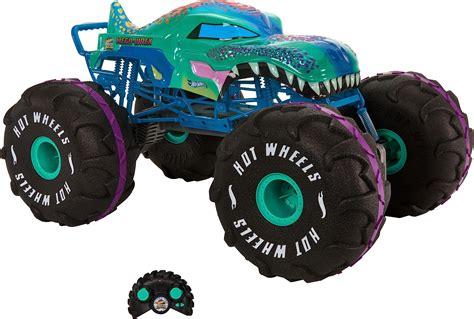 Hot Wheels RC Monster Trucks 1 6 Scale Mega Wrex Large Remote Control