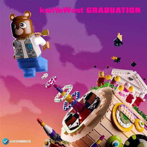 Iconbrick Shared A Photo On Instagram Kanye West Graduation