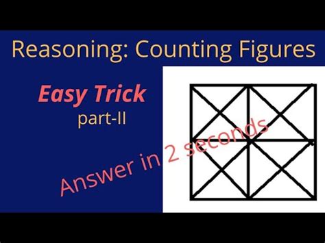 Reasoning Counting Figures Square And Rectangle YouTube