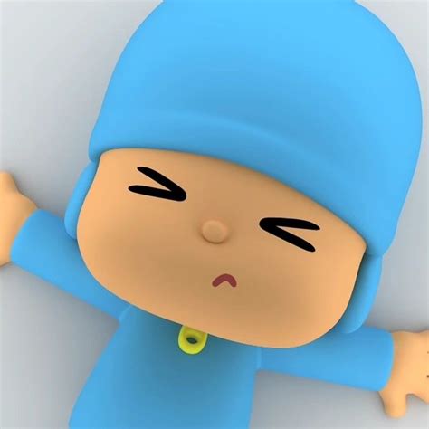 Pocoyo Kartu Lucu Wallpaper Emoji Lucu