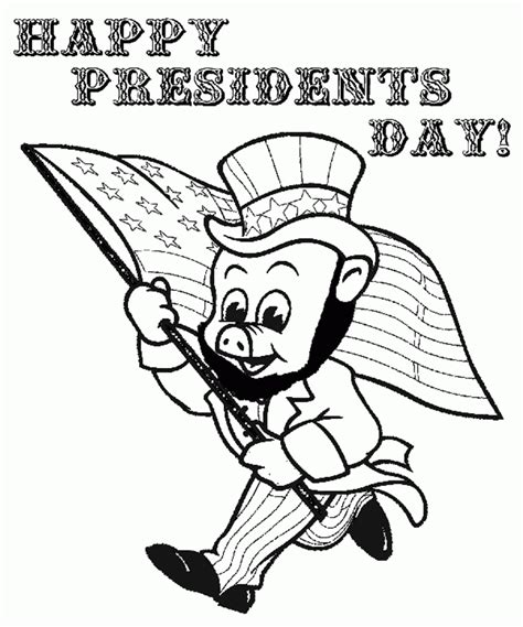 President Day Coloring Pages To Print Coloring Home