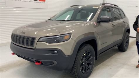 2021 Jeep Cherokee Trailhawk Elite Stock Mck4128 Sherwood Dodge Youtube