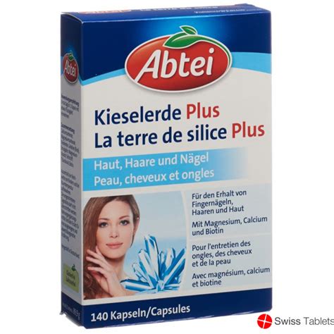 Buy Online Abtei Silica Plus Capsules Pieces At Swiss Tablets