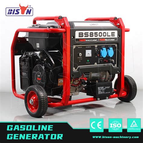 Bison Generador Elctrico 7kw 7000 Watts De Gas Portable Natural Gas