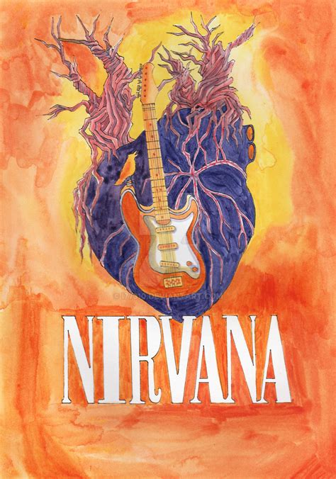 nirvana poster design  verson     deviantart