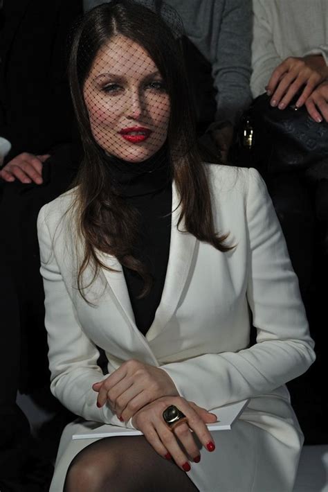 Guests Dior Haute Couture Show In Paris Laetitia Casta Dior Haute