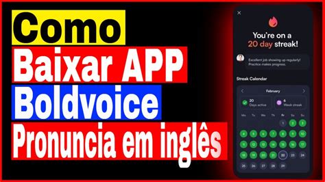 Como Se Pronuncia Baixar - Como Baixar e Instalar BoldVoice Pronuncia em inglês Celular - YouTube